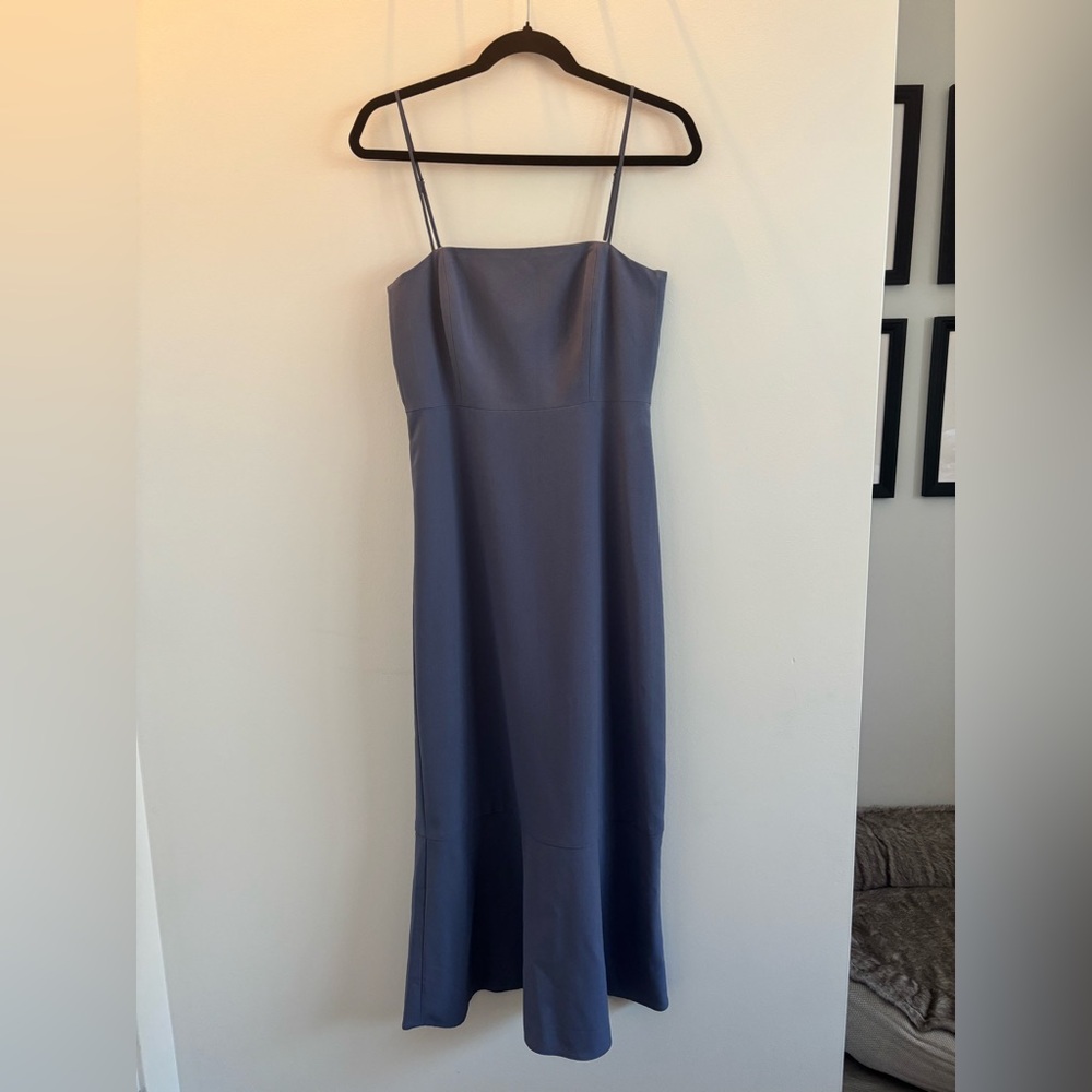 Park & Fifth Slate Blue Midi Dress